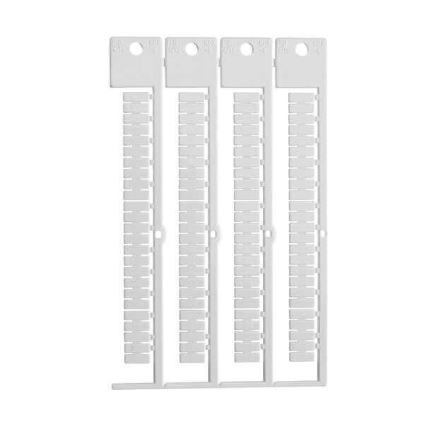 Brady Terminal Block Tag Polycarbonate 10.00 mm H x 4.00 mm W Box of 1400 Pieces, 1400PK SA1226 - main